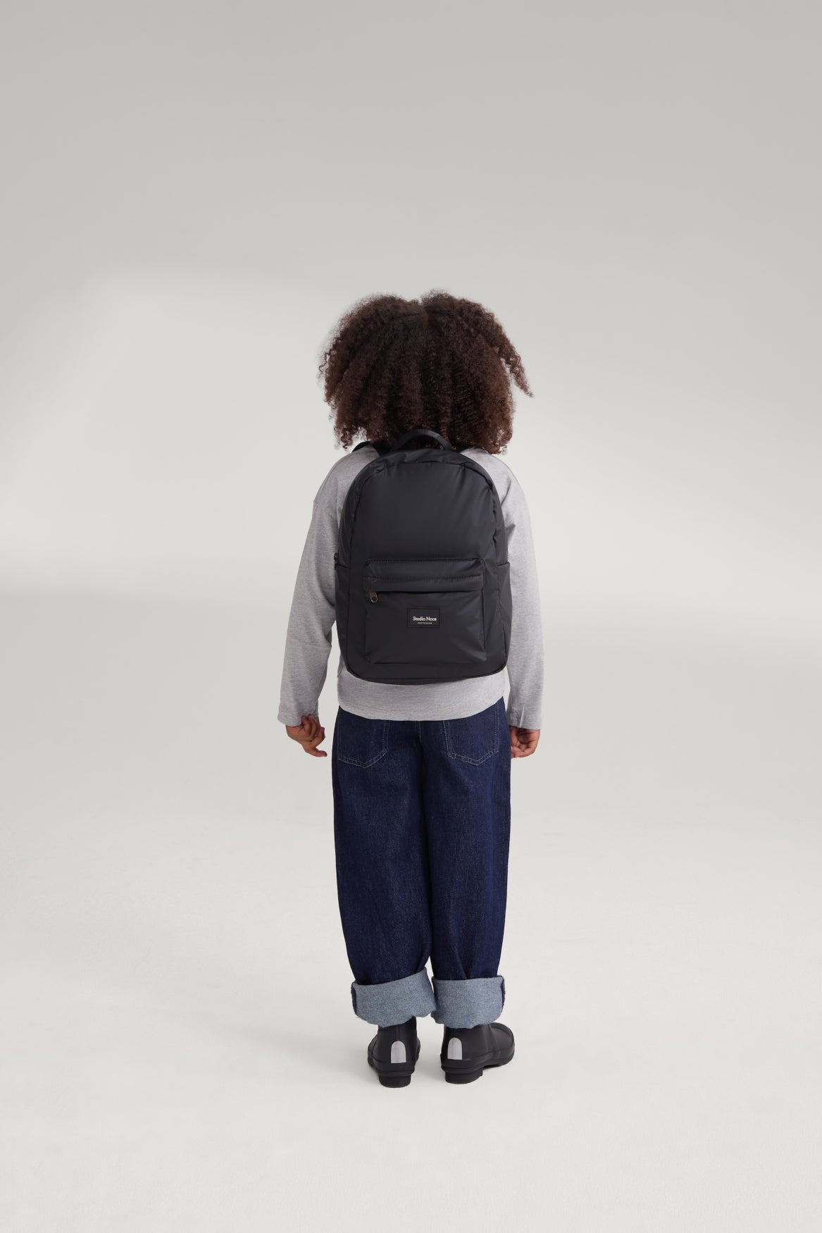 Rain Puffy Midi Rugzak | Zwart