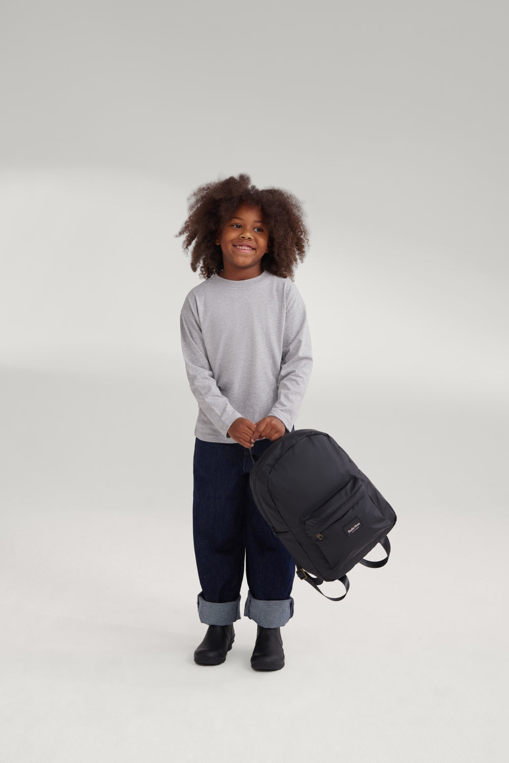 Rain Puffy Midi Rugzak | Zwart