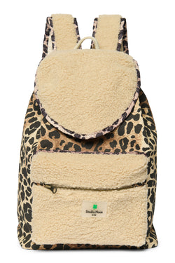 Teddy Leopard MIDI Backpack