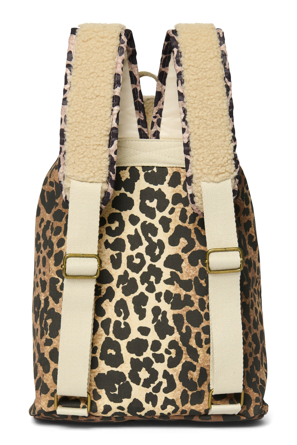 Teddy Leopard Midi Rugtas