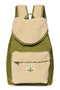 Cotton Midi Backpack | Green