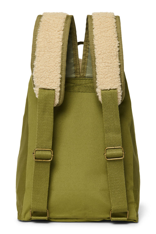Cotton Midi Backpack | Green