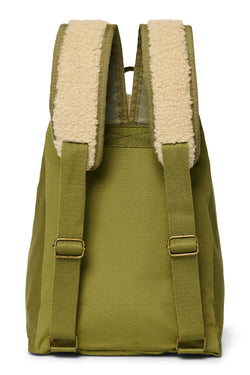 Cotton Midi Backpack | Green