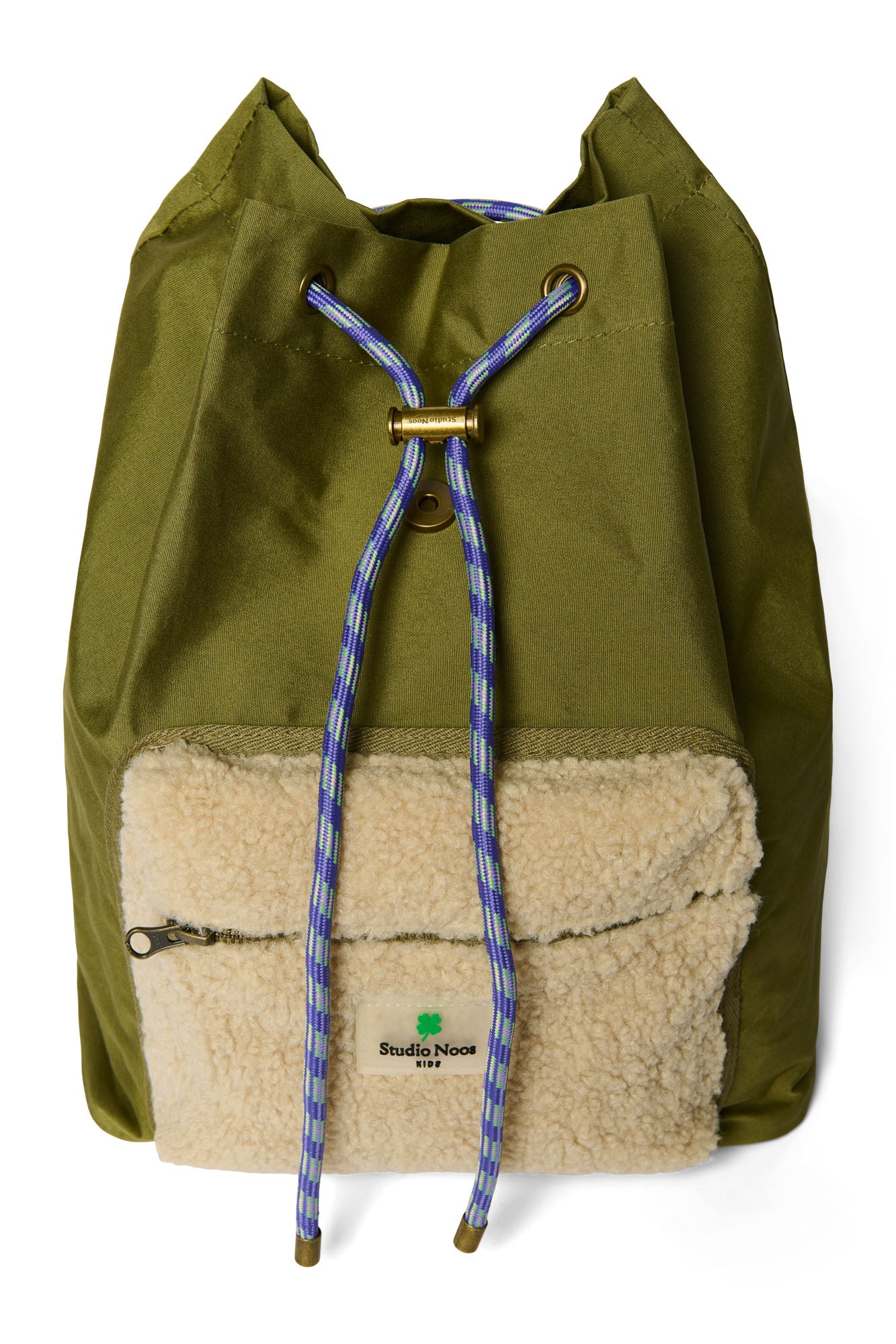 Cotton Midi Backpack | Green