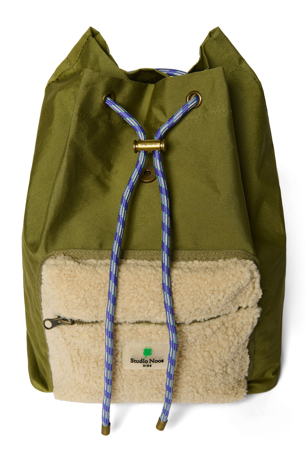 Cotton Midi Backpack | Green