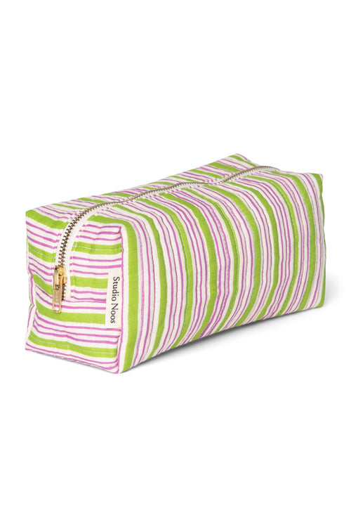 Serenity Cotton Striped Pouch