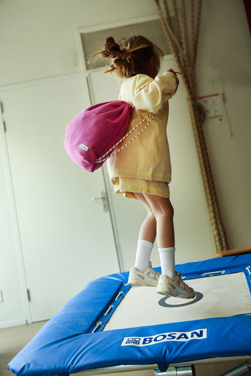 Jersey Gym Bag | Pink