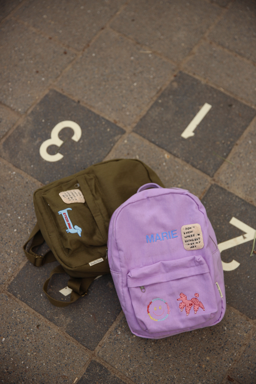 Cotton Sac À Dos Midi | Lilas