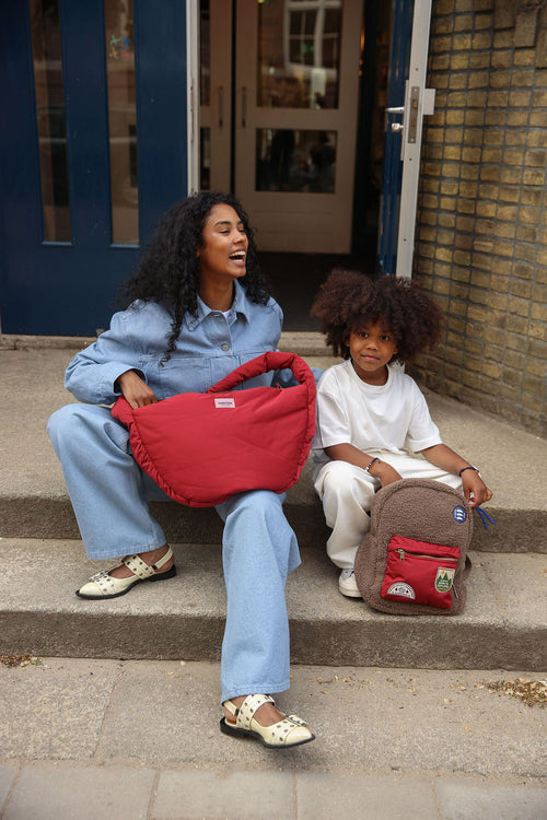 Matelassé Sac À Bandoulière | Red