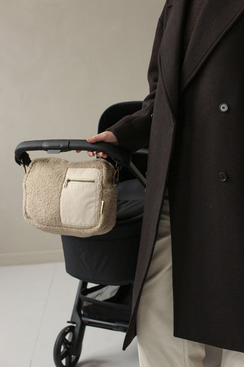 Teddy Stroller Organizer | Ecru