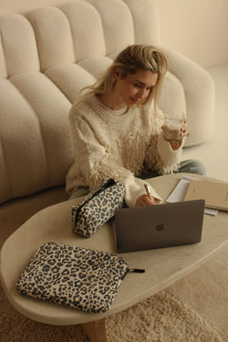 Soft Cotton Pochette | Leopard