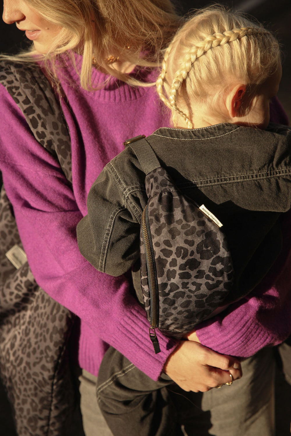 Puffy Mini Fanny Pack | Leopard