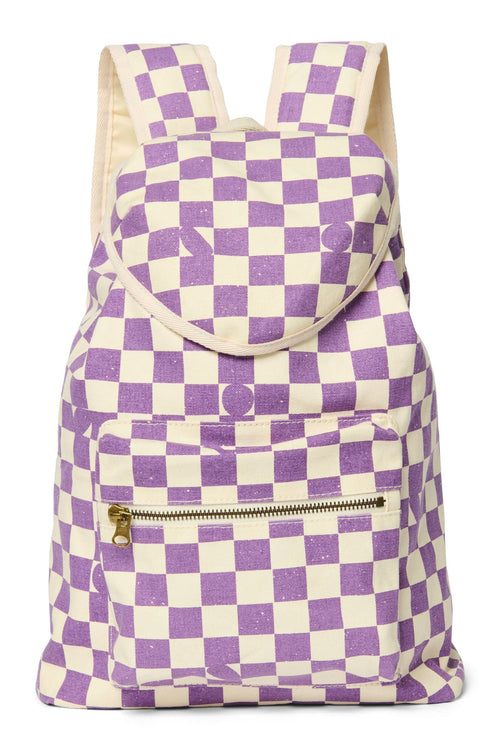 Violet Checkerboard MIDI Backpack