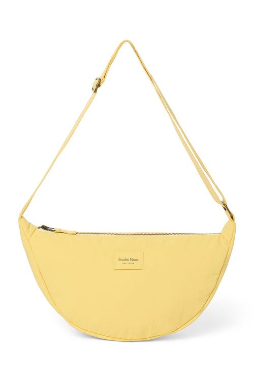 Textured Puffy Adult Fanny Pack | Butter Yellow