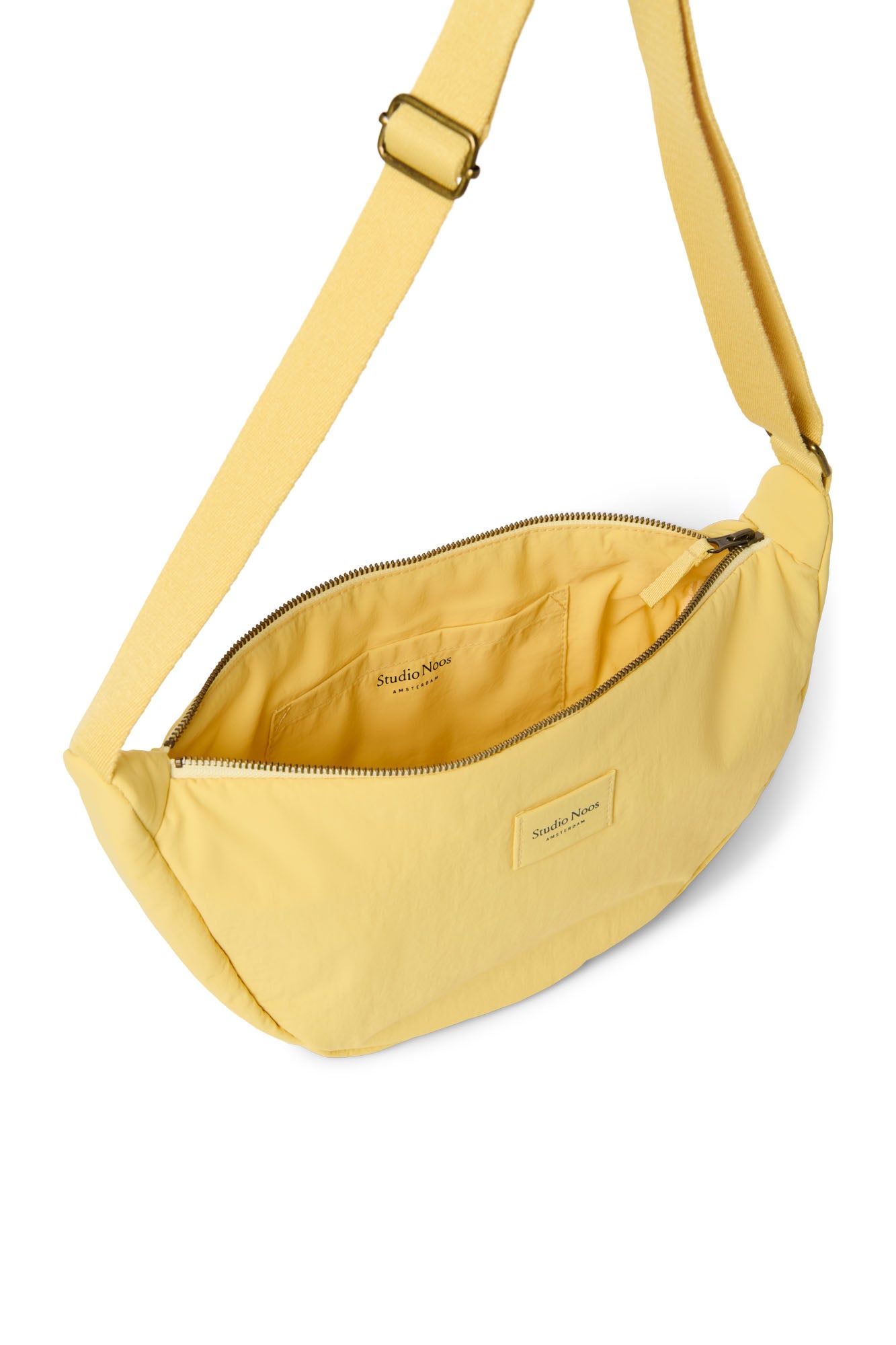 Sac Banane Adulte Puffy Textured Jaune Beurre