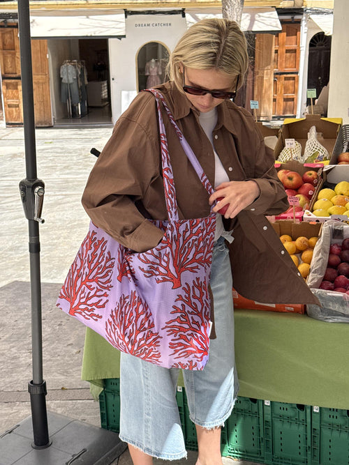 Sac De Courses | Coral