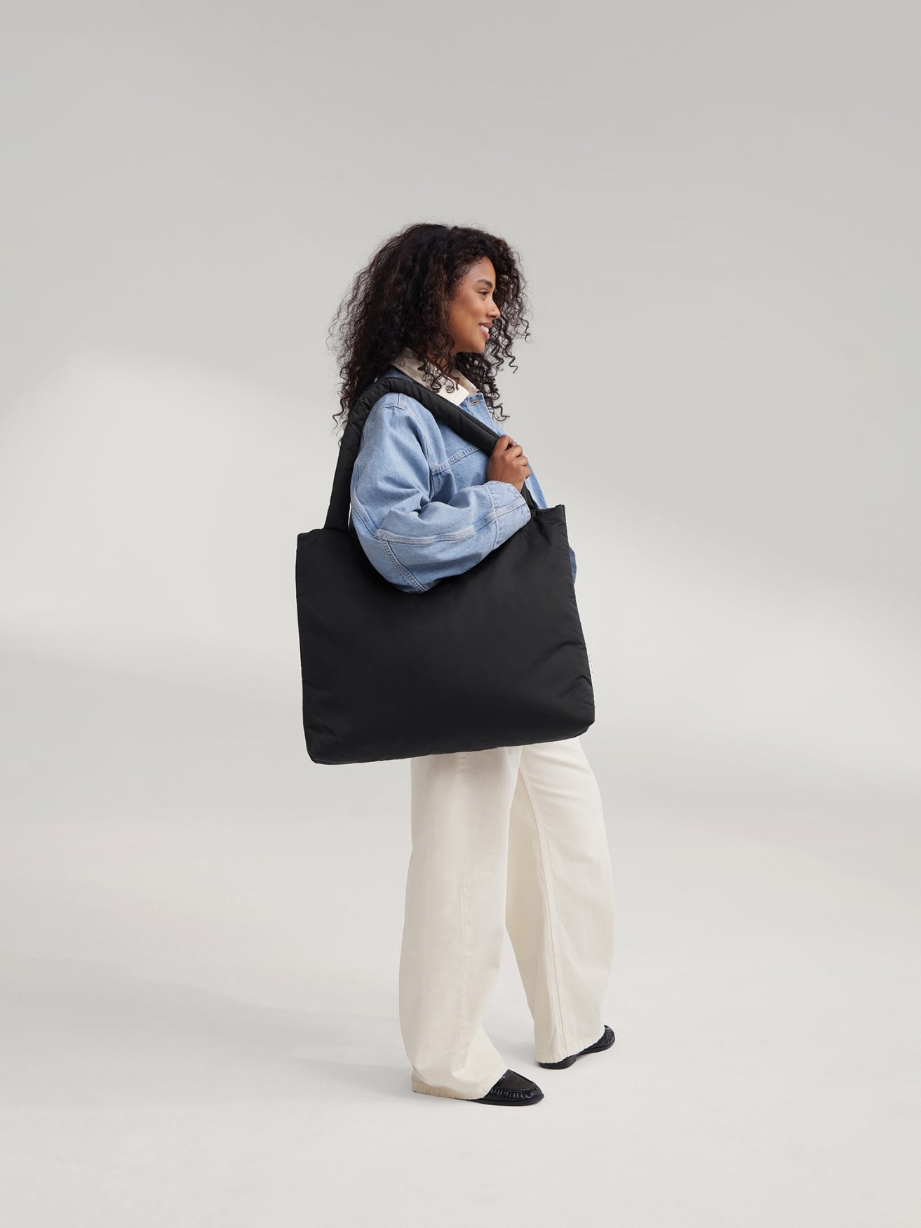 Puffy Mom Bag | Noir