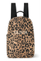 Cotton Mini Backpack | Brown Leopard