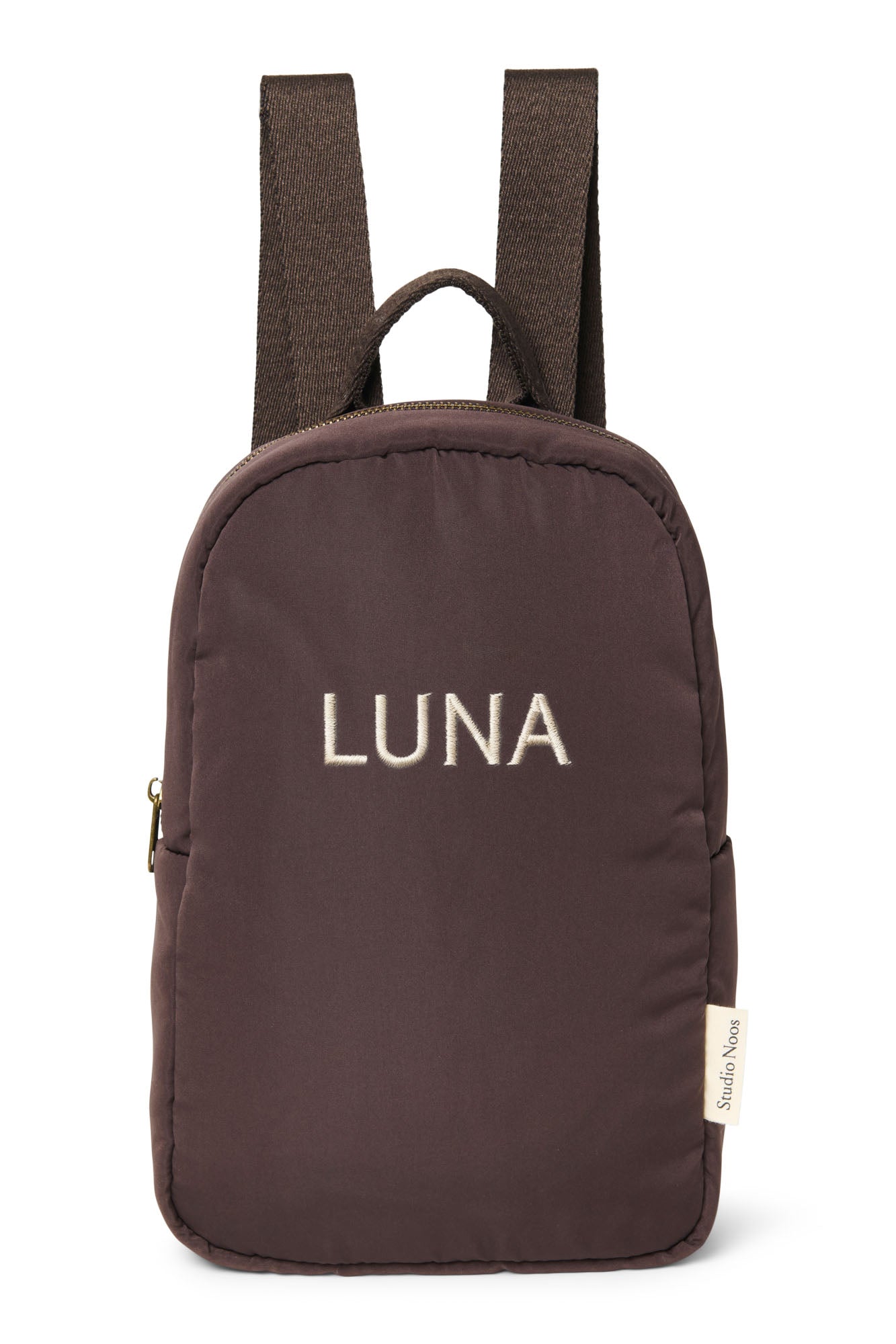 Puffy Mini-Rucksack | Braune
