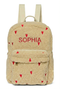 Teddy Midi Sac à dos | Écru Hearts