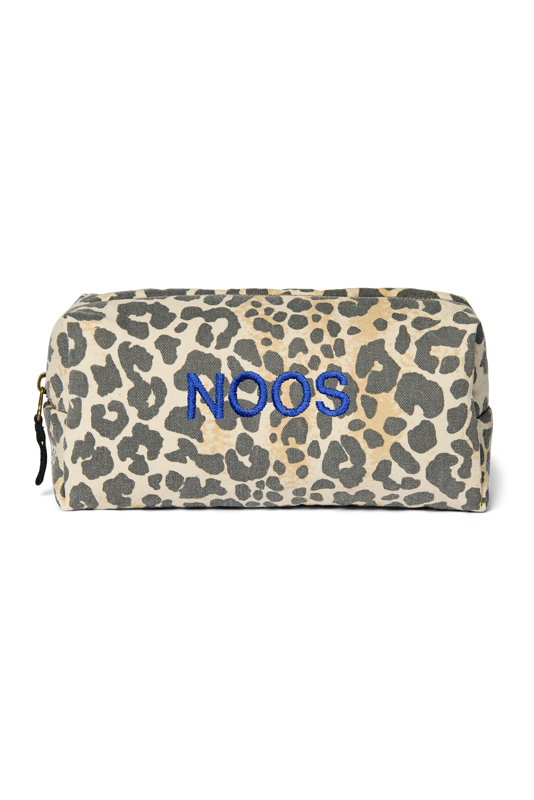 Soft Cotton Leopard Pouch