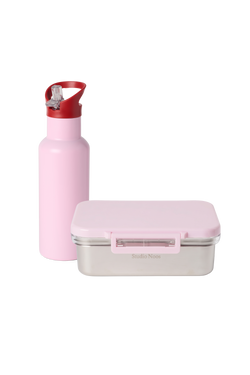 Edelstahl Lunch Bundle 500ML | Zartrosa