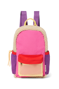 Rosa Patchwork Mini-Rucksack 