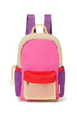 Patchwork Mini Sac à dos | Rose