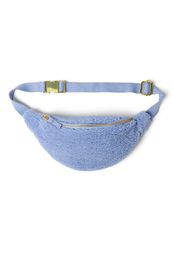 Teddy Mini Sac Banane | Bleu Clair