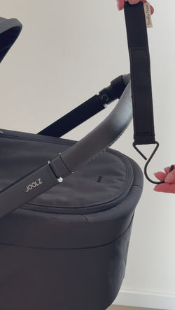 SN Stroller Strap Hooks | Black